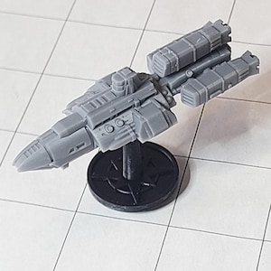 Drake - explorer: starship miniature for Aliens and other sci-fi RPG or fleet battle games.