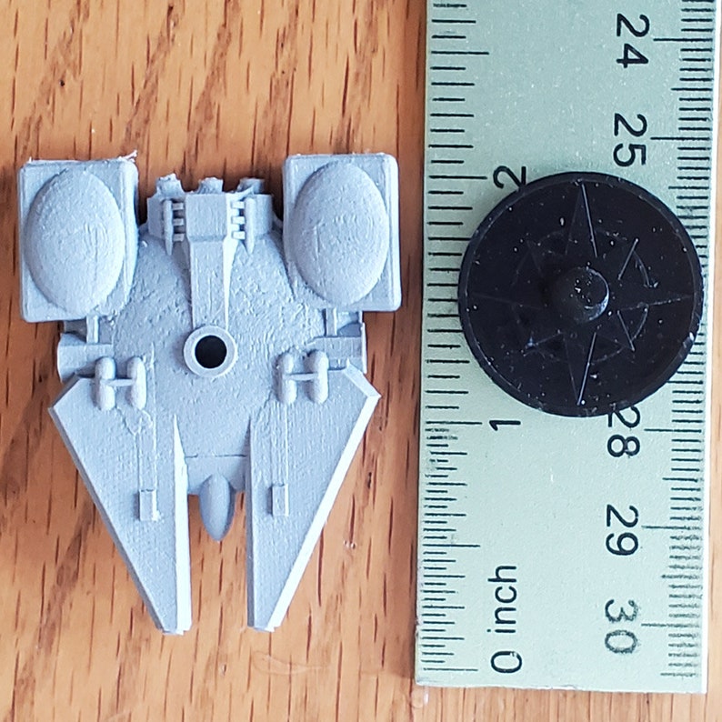 Venture cargo transport: starship miniature for Starfinder, A Billion Suns, Full Thrust, Warfleets FTL, and other sci-fi games image 4