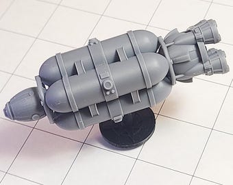 Humbolt - tanker: starship miniature for the Expanse, Traveller, and other sci-fi games