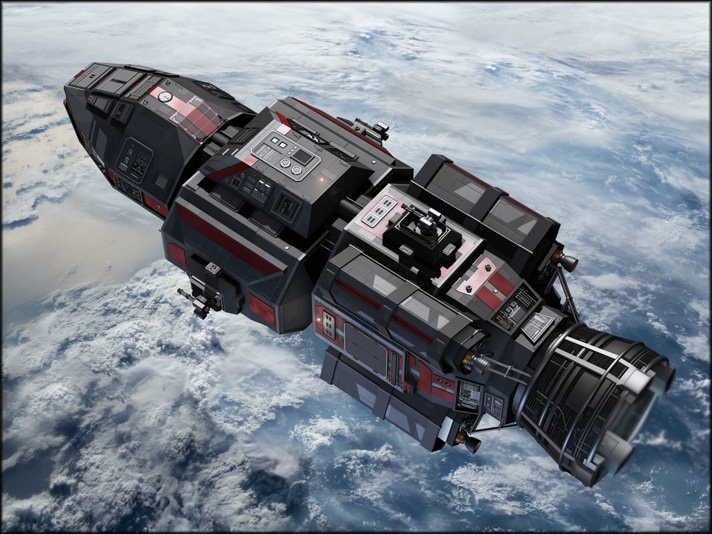 Cervantes Light Frigate: Starship Poster Map. Deckplans for - Etsy Canada