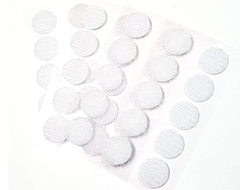 Hook and loop adhesive dots, Self-stick circles for scrapbooking crafts and diy projects, Self-adhesive hook and loop silent closure dots