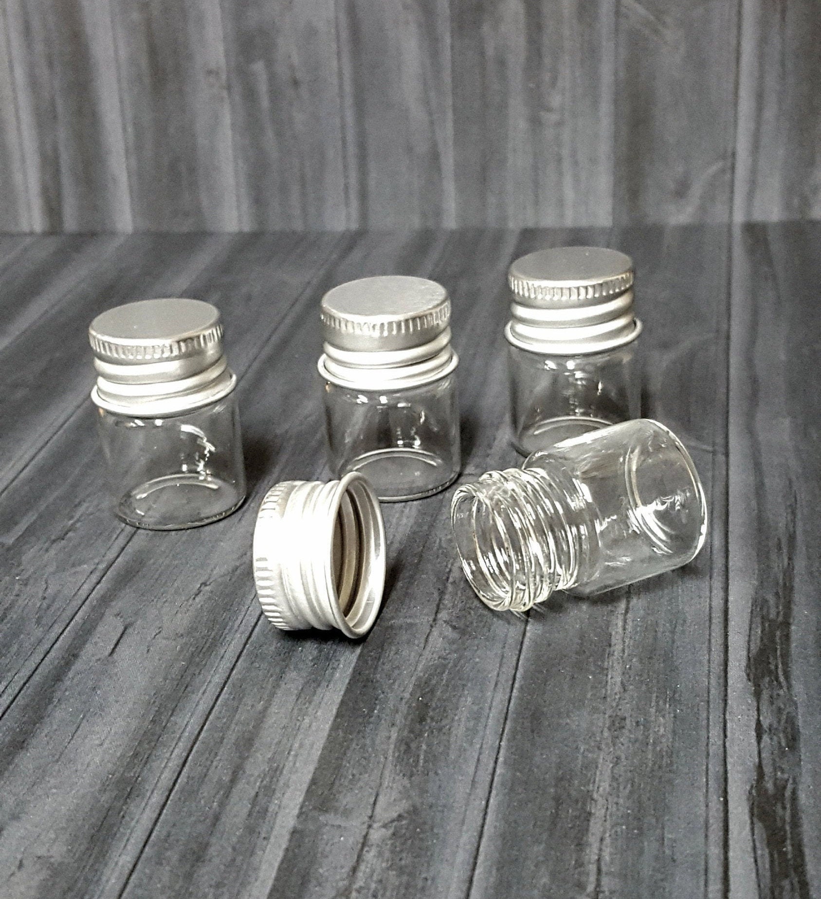 2L Bulk Storage Glass Jar Screw Top with Gold Metal – Be Just