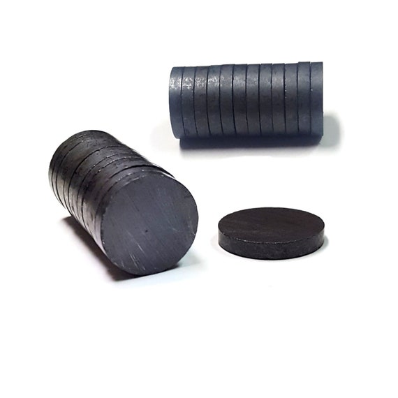 Uncoated magnets for DIY crafts, 15mm crafting magnets, 17mm ceramic disk magnets, 12mm magnets, 14mm magnets, 16mm magnets