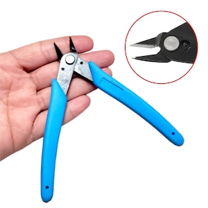 Micro pliers wire cutters for jewelry making small diagonal wire cutting pliers, mini jewelry wire nippers