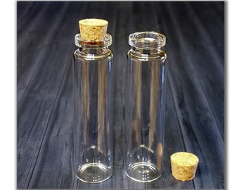 Small glass bottles with cork 20ml storage glass containers, mini glass jars with cork 20ml glass vial with cork, small spice jars with cork