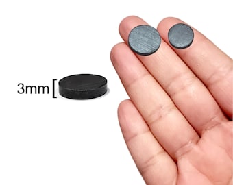 Uncoated Ceramic Disk Magnets for DIY Crafts, 12mm magnets, 14mm magnets, 15mm magnets, 17mm magnets