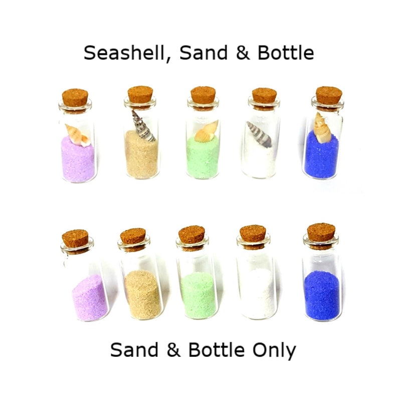 Sand in Small Glass Jar With Cork for Beach Wedding Sand Sea Etsy
