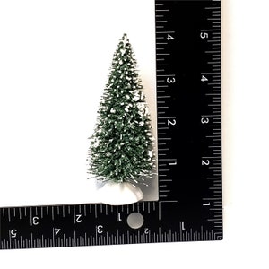 4 Inch and 5 Inch Mini Evergreen Trees Dollhouse Winter Pine Trees - Etsy