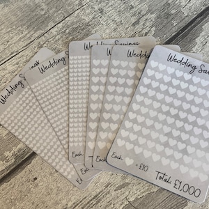 Feuille de défi Économies pour mariage/Défi de trésorerie/Feuilles d&#39;économies/Classeur A6/Feuilles de planificateur budgétaire/Économies pour mariage