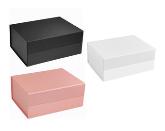 Custom Gift Box with Magnetic Closure, Personalized Gift Box, Personalized holiday Gift Box,Empty gift box, bulk gift box
