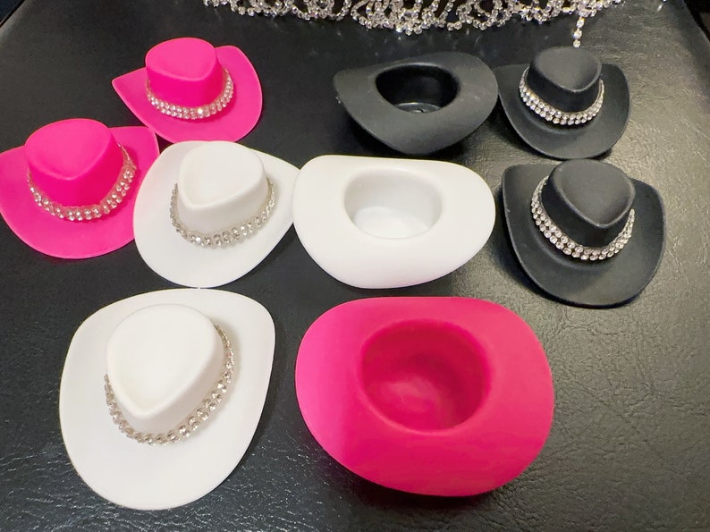 Mini Cowboy Hat Shooter Topper Bachelorette Party Cowboy Hat Etsy