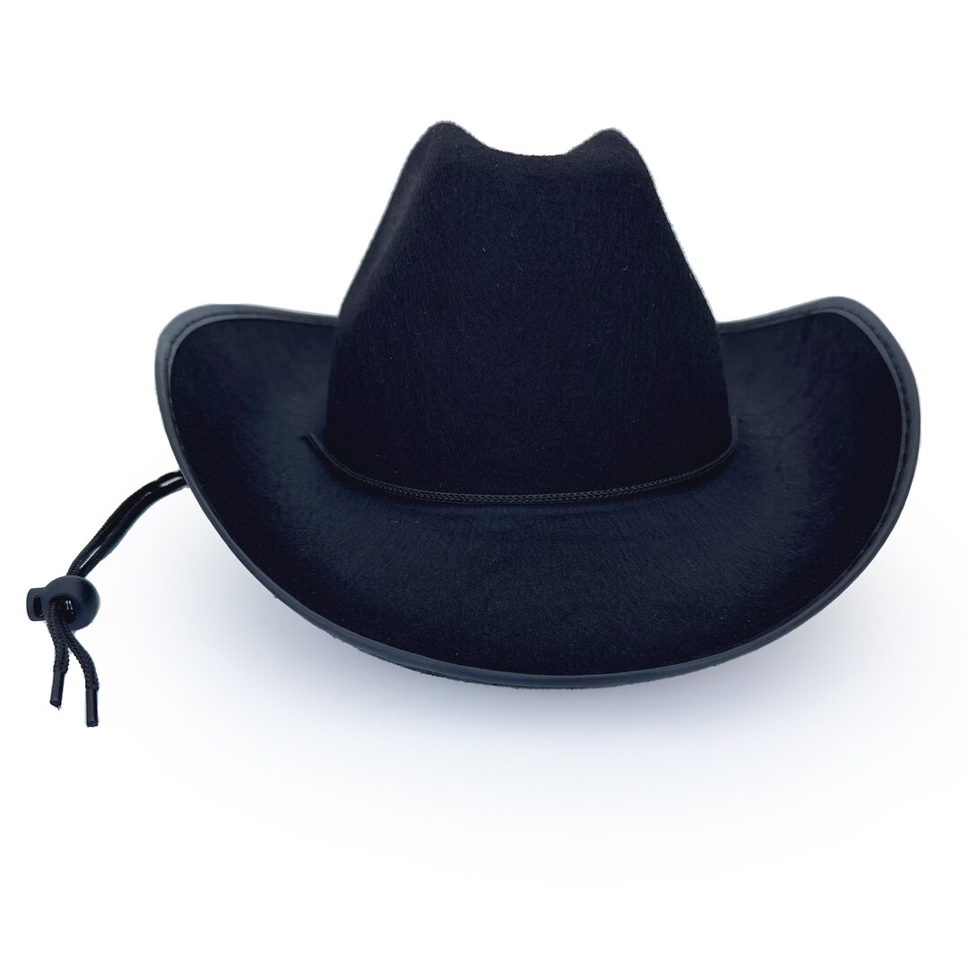 Tefrine Black Cowboy Hats For Men And Women, Western Sparkly
