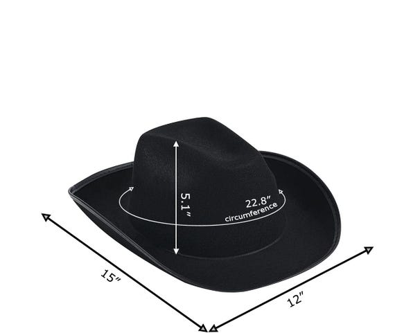 1523 Cowboy Hat For Women Men Bling Diamond Party Disco Cowgirl Hat Black Sparkly Rhinestone-Cowboy Hat for Women - Black-Glitter  main image 4
