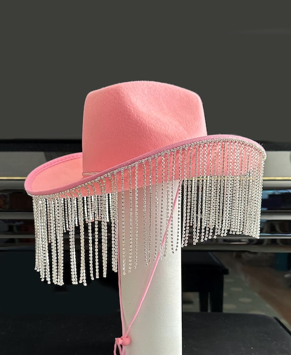 6249 Womens Cowboy Hat Rhinestone Cowgirl Hat Wide Brim Diamond-glitter- Amazon.com: Womens Rhinestone Hat Cowboy Hat Cowgirl Wide  main image 3