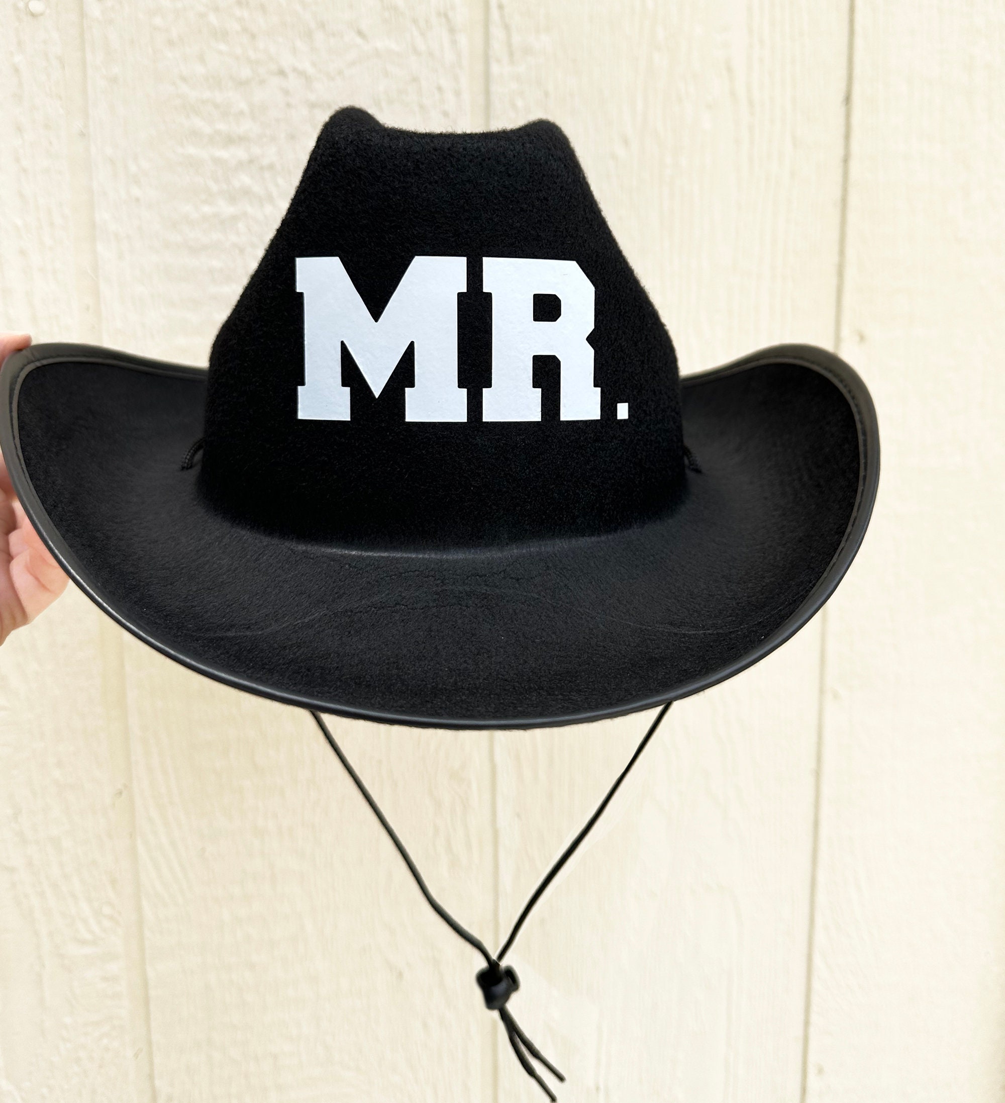6 Pcs Bride Cowboy Hat Set with Sunglasses Bandanas Mr and Mrs Western 6-24Set Pink Cowboy Hats Wedding Cowboy Hats Bachelorette  main image 3