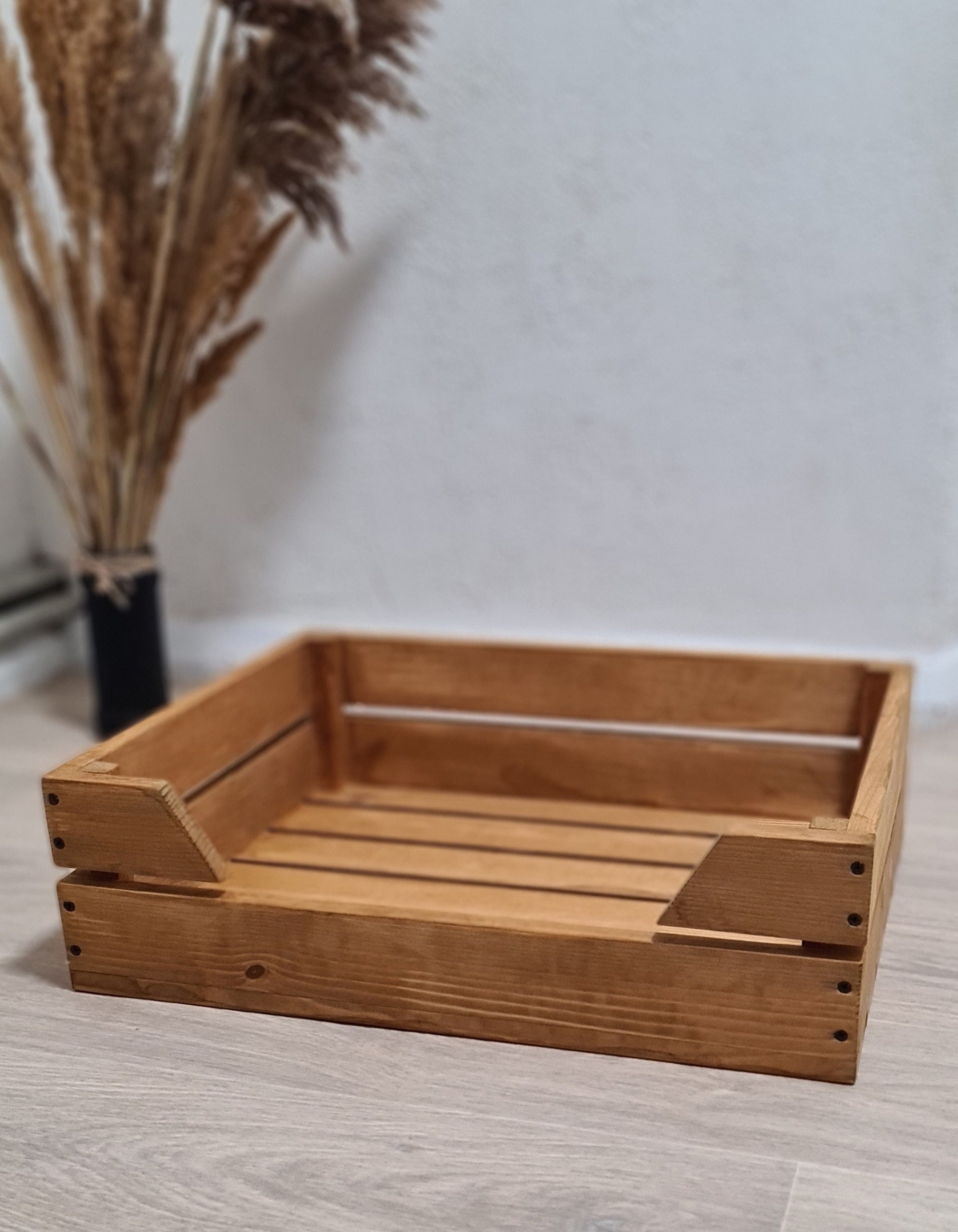 Pet Bed Wood Small Medium and Large Pet Bed Dog Bed Wooden Etsy