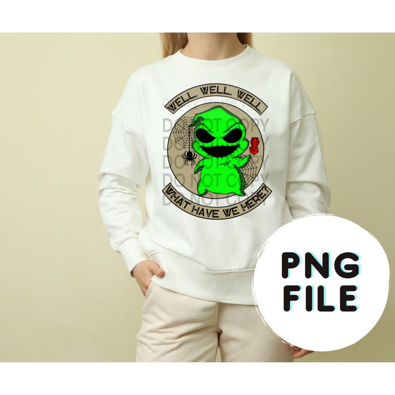 Boogie / Nightmare Before Christmas/ Halloween / Sublimation / PNG / Transparent / Eco Solvent image 3