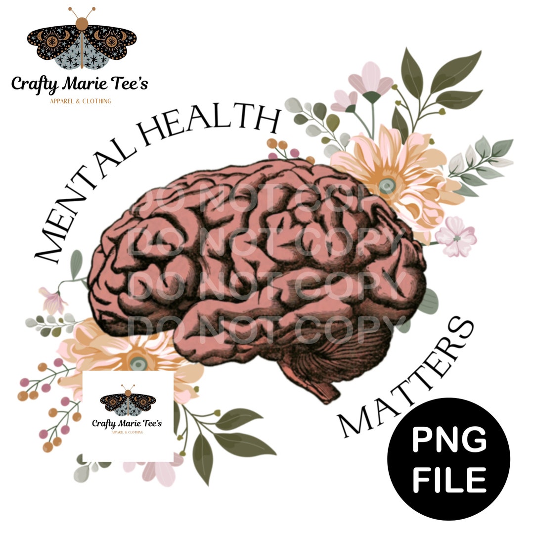 Mental Health Matters PNG / Health / Transparent / Flannel Flower ...