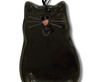 Customized cat ornaments. Siamese, calico, spotted, solid black cat, solid white, spotted orange cat personalized cat Christmast ornament.