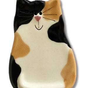 Ceramic cat magnet Siamese, Persian, Spotted Orange, Gray, Black, white, yellow, tuxedo. Cat refrigerator magnets are good gift for cat moms
