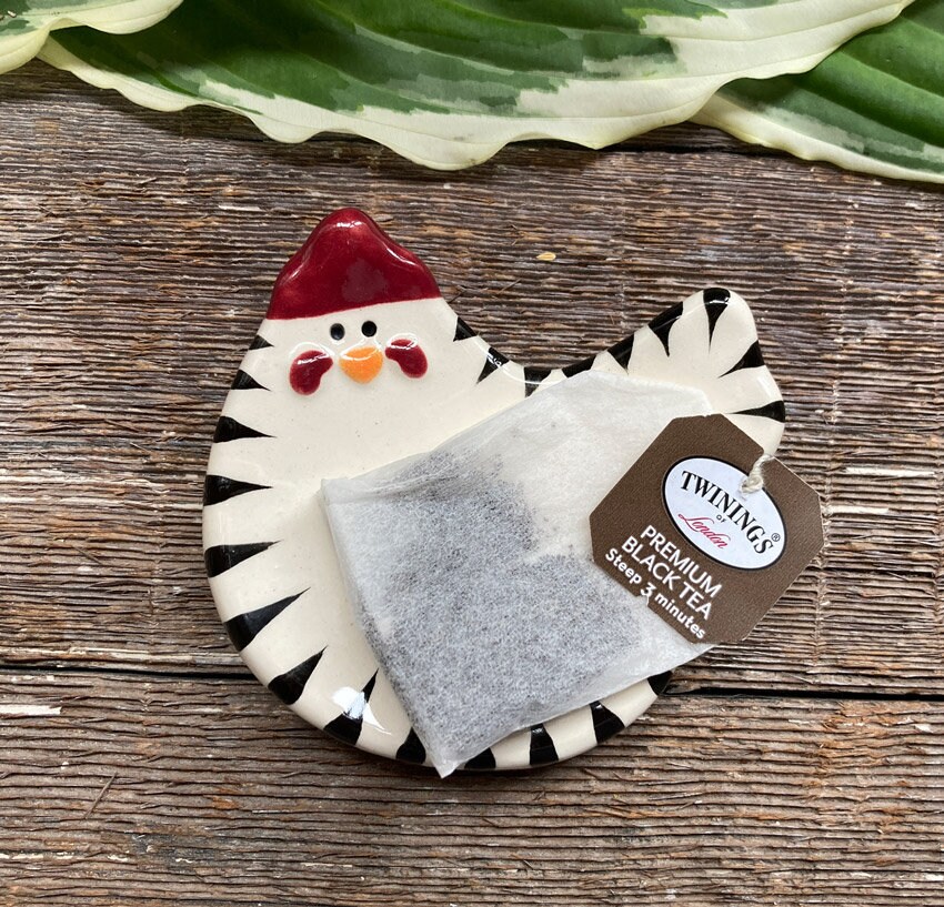 Chicken Teabag Holder, Spoon Rest, Ring Dish, or Chicken Soap Dish ...