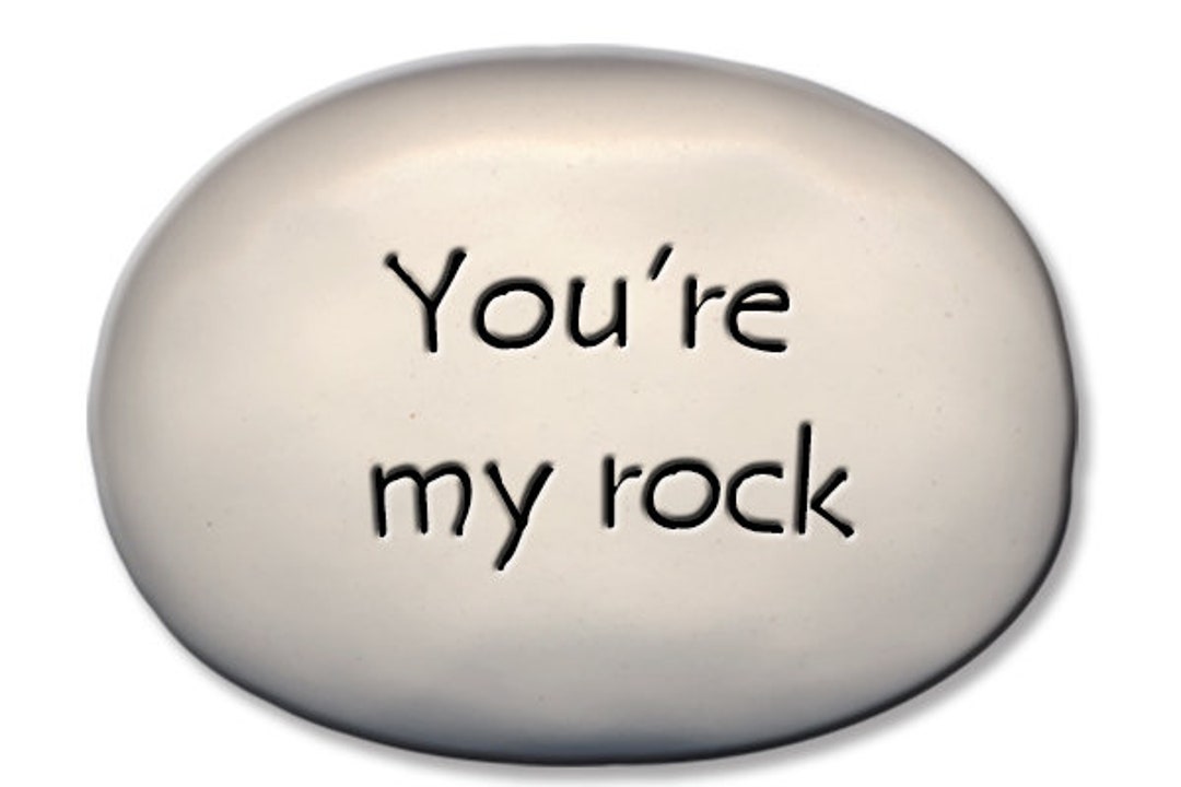You're My Rock Etsy