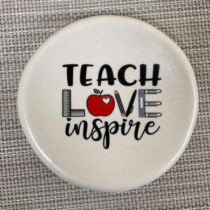 Teach love inspire gift by August Ceramics Gifts