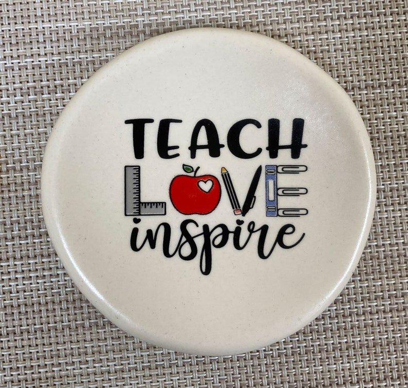 Teach love inspire gift by August Ceramics Gifts