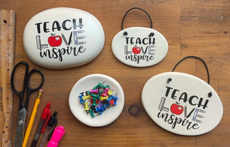 Teach love inspire gift by August Ceramics Gifts