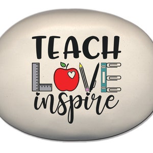 Teach love inspire gift by August Ceramics Gifts