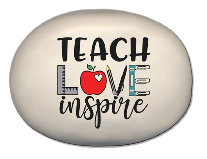 Teach love inspire gift by August Ceramics Gifts