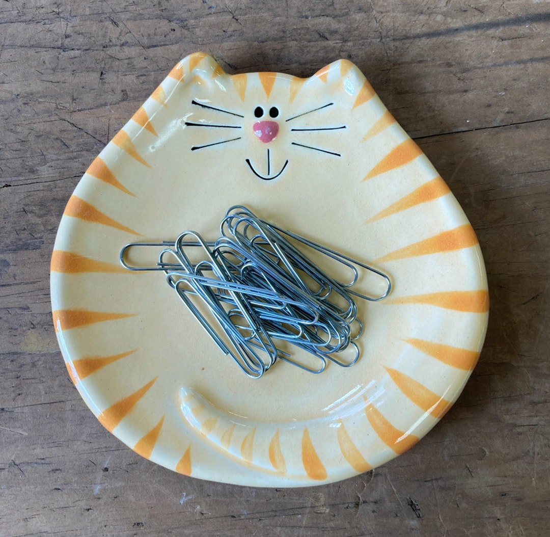 Tiger Cat Spoon Rest. These Tabby Cat Gifts Can Be Used as a Cat Tea ...