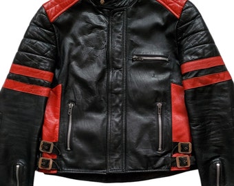 70s 80s ヴィンテージ TT LEATHERS UK ライダース S Rare Vintage 80s TT Leathers Essex Distressed Leather Motorcycle