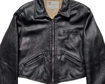 Vintage 90s Wilsons Leather Oversized Retro Style Sports Jacket - Etsy