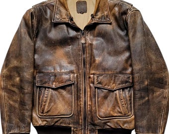 Original Rare Vintage 80s Hein Gericke A-2 Type Retro Style