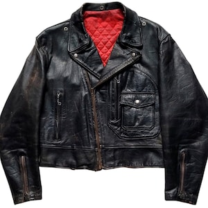 Vintage hercules leather jacket - Etsy 日本