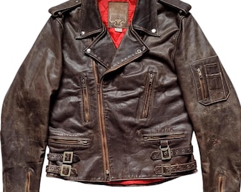 Original Very Rare Vintage 80s Campri Manx Motorcycle Punk