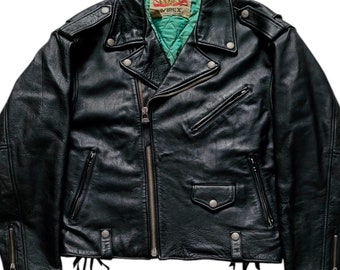 Original Rare Vintage 70s British Leathers Lightning Type Original Rare Vintage 70s British Leathers Lightning Type