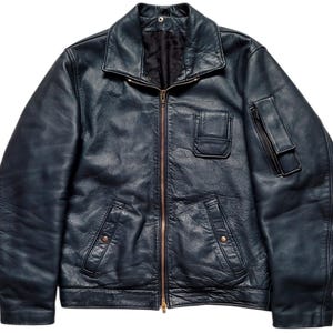 Original French Pilots Leather Jacket - Etsy