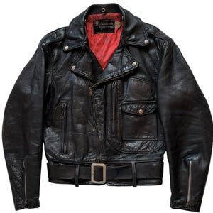 Sears Oakbrook Leather Jacket - Etsy