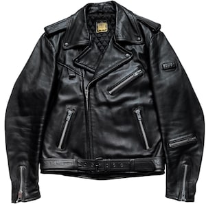 ジャケット・アウター JANBELL leather jacket XL Janbell Leather Jacket - Etsy