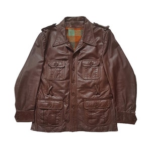 Brooks 711 leather jacket top