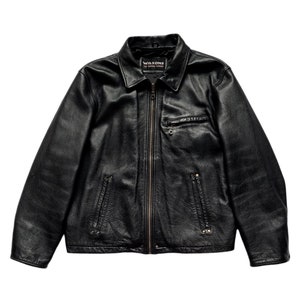 Original Rare Vintage 90s Victory Leather A-2 Type Indiana Jones Style Leather  Flight Jacket Made in Italy - Etsy