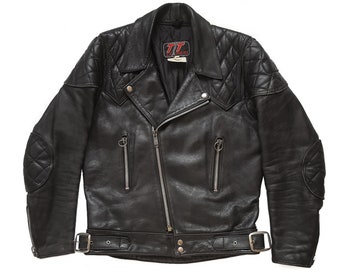 LP-FACON Mens Rock Punk Biker I am Venomous Serpents Studded