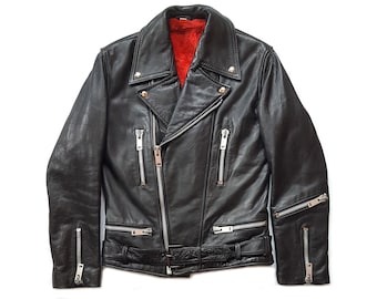 Ultra Rare Vintage 70s Texman Leather Motorcycle Punk Rock