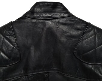 Original Rare Vintage 80s Frank Thomas Cafe Racer Leather