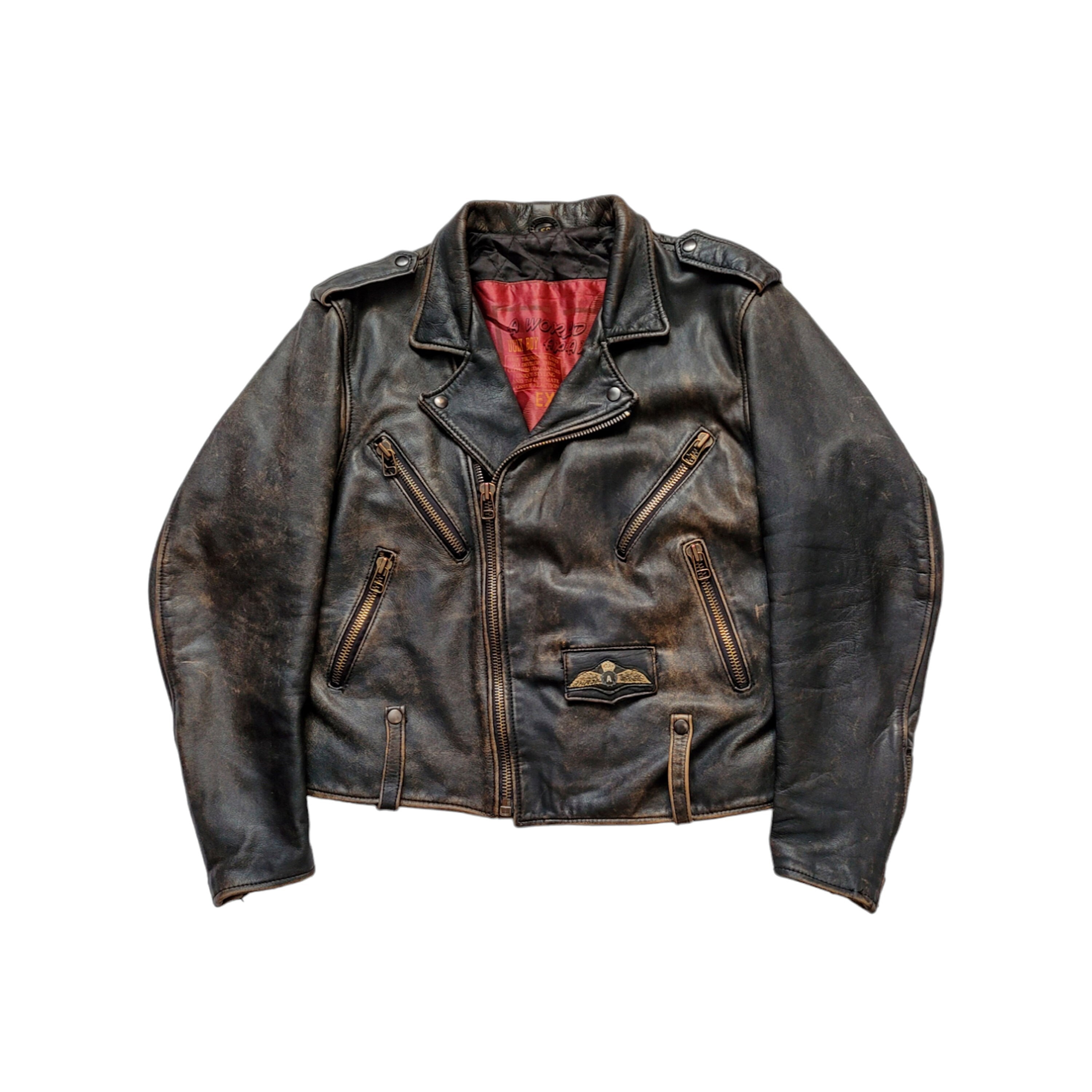 Original Rare Vintage 80s Ugly Boy Retro Style Military Type Original Rare Vintage 80s Ugly Boy Retro Style Military Type