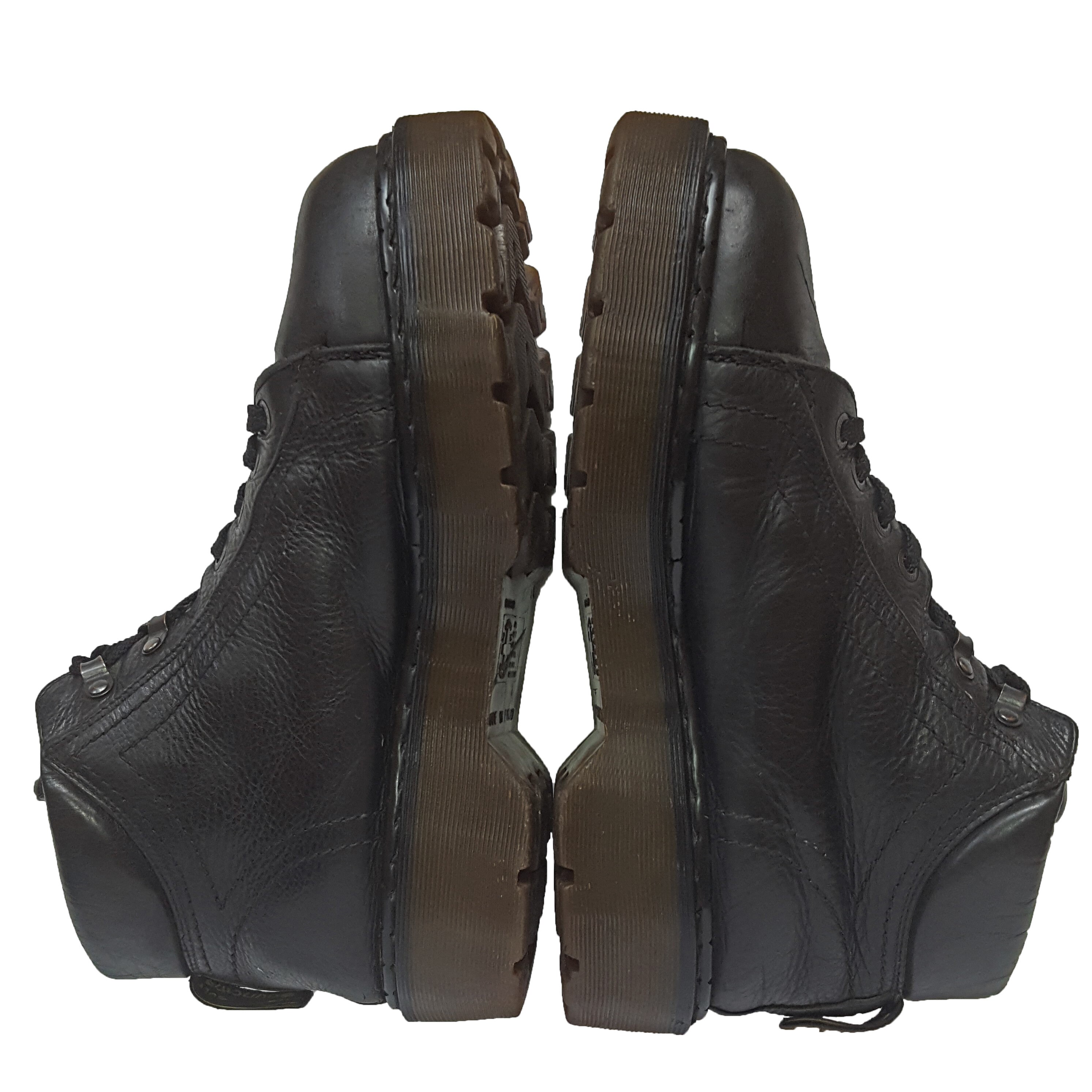 Very Rare 90s Dr. Martens 8316 Goth Punk Leather Boots Made In England Sz 11 Very Rare Vintage 90s Dr. Martens 8316 Goth Punk Leather  main image 4