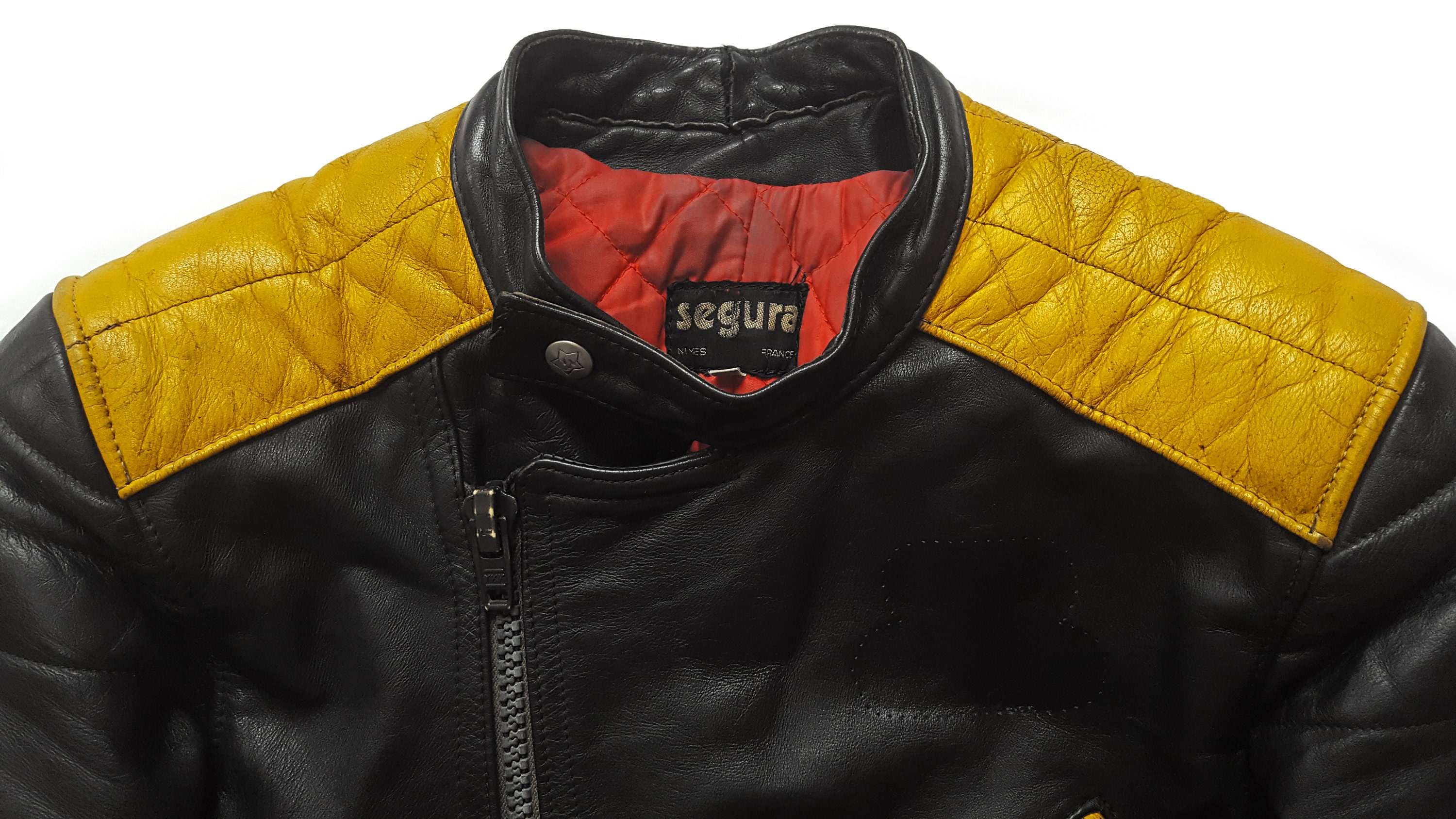 80s フランス製 SEGURA レザーレーシングジャケット 80s フランス製 SEGURA レザーレーシングジャケット 80s フランス製