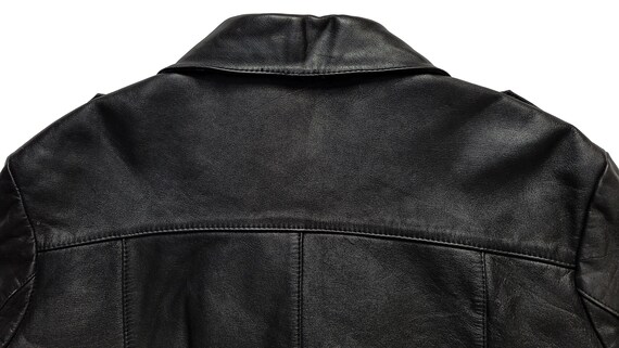 Original Rare Vintage 80s British Type Motorcycle Punk Leather